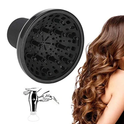 Afbeelding van Haardroger Blower Diffuser, Universele Föhn Accessoire Aanpasbaar Krullend of Golvend Haar voor Kapsalon Blow Dryers