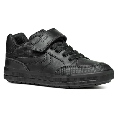 Afbeelding van Geox Sneakers laag voor kinderen, Maat: 40, Black Leer/ synthetisch