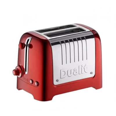 Afbeelding van Dualit Broodrooster Lite extra brede sleuven gloss red D26221