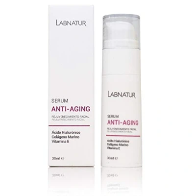 Afbeelding van Labnatur Gezicht Serum Anti Aging 30ml vermindert zichtbaar rimpels, verhoogt de stevigheid en revitaliseert huid.