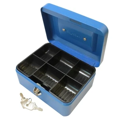 Afbeelding van Geldcassette (15,3 cm) blauw