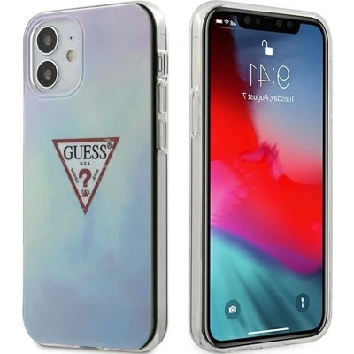Afbeelding van Guess GUHCP12SPCUMCGC02 iPhone 12 mini 5.4 blauw/blauw hardcase Tie &amp; Die Collection