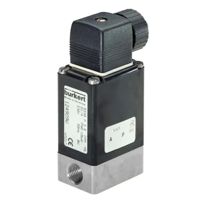 Afbeelding van Bürkert Direct bedienbaar ventiel 24563 0330 230 V/AC G 1/4 mof Nominale breedte 3 mm 1 stuk(s)