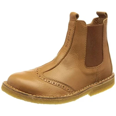 Afbeelding van Bisgaard Nori Chelsea Boots voor kinderen, uniseks, Cognac, 26 EU