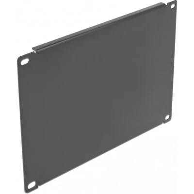 Afbeelding van Delock 10″ netwerkkast blind deksel 4 U zwart