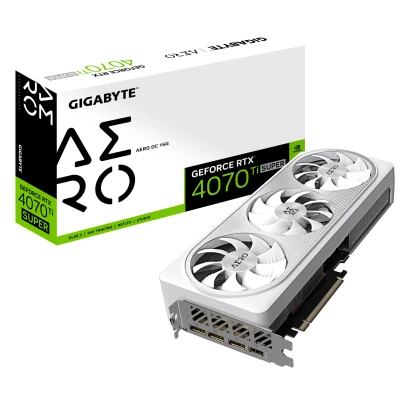 Afbeelding van VGA Gigabyte GeForce RTX 4070 Ti SUPER AERO OC 16G