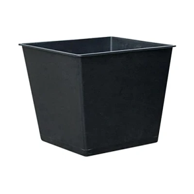 Afbeelding van Dehner Universele plantenpot, ca. 44,5 x 39 cm, kunststof, zwart