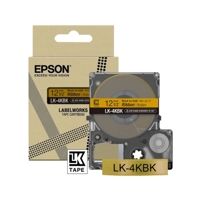 Afbeelding van Printer Labels Epson C53S654001 Golden Black