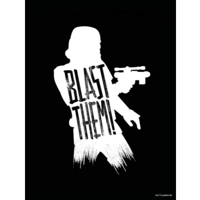 Afbeelding van Komar Artprint Star Wars Silhouette Quotes Stormtrooper