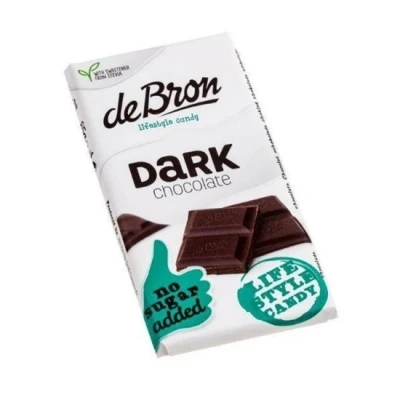 Afbeelding van Chocoladereep Puur Stevia 85 gram