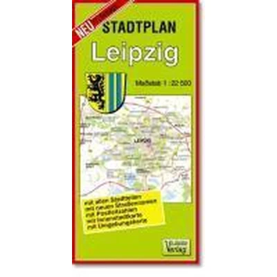 Afbeelding van Stadtplan Leipzig 1 : 22 500