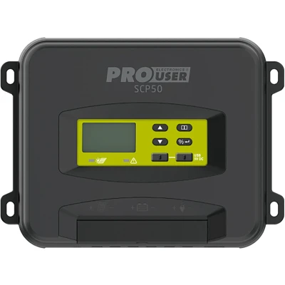 Afbeelding van ProUser SCP50 Laadregelaar voor zonne energie PWM 12 V, 24 36 48 V 50 A