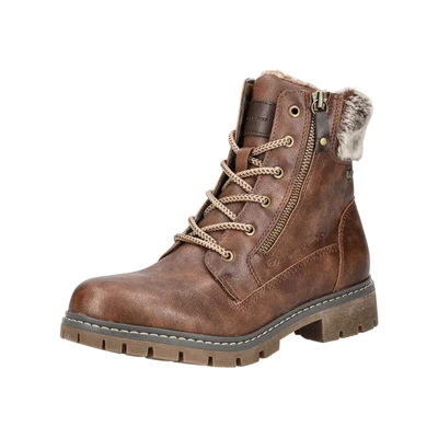 Afbeelding van TOM Tailor Licence GEFÜTTERTE Snowboots, Dames, Maat: 36, Rust Pu
