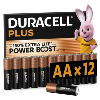 Afbeelding van Alkalinebatterij AA Plus PowerBoost 12 stuks Duracell