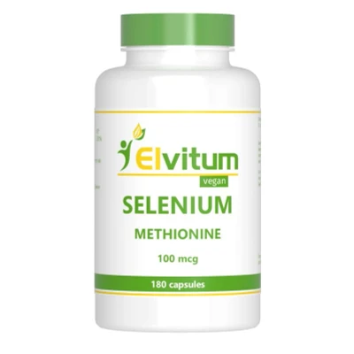 Afbeelding van Elvitaal/elvitum Selenium methionine, 180 Veg. capsules