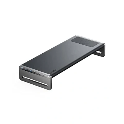 Afbeelding van Anker 675 USB C docking station (12 in 1) met 10 Gbps poorten, 4K @60Hz HDMI scherm, draadloze oplader, voor Lenovo ThinkPad, MacBook Pro M1 / M2, en andere apparaten