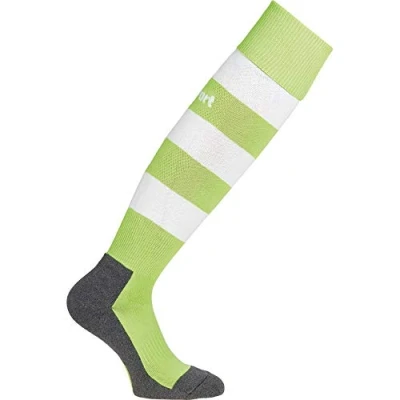 Afbeelding van Uhlsport Team Pro Essential Stripe Voetbalkousen Flash Groen / Wit Maat: 37 40