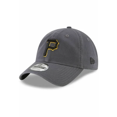Afbeelding van New Era Pittsburgh Pirates MLB Core Classic Dark Grey 9TWENTY Adjustable Cap