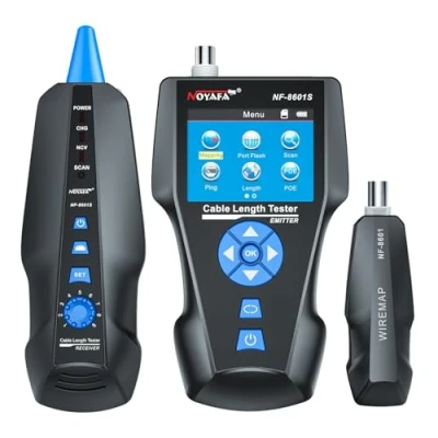 Afbeelding van NOYAFA NF 8601S TDR netwerk RJ11 RJ45 BNC kabeltester met PoE Ping (NF A)