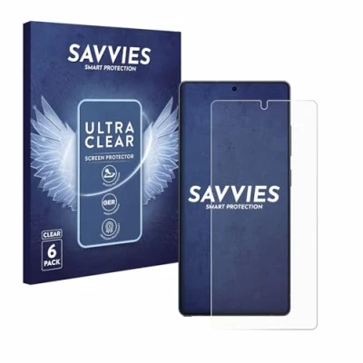 Afbeelding van Savvies Screenprotector voor Samsung Galaxy S25 Ultra Enterprise Edition Folie Beschermfolie transparant (6 Stuks)