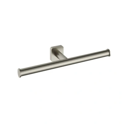 Afbeelding van HotBath Gal Dubbel toiletrolhouder Geborsteld Nikkel PVD GLA05GNP