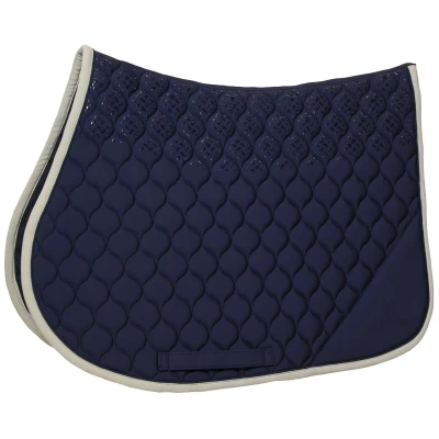 Afbeelding van Zadeldoek softshell onion quilt jumping marine beige FULL