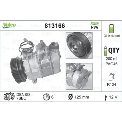 Afbeelding van Valeo Airco compressor 813166