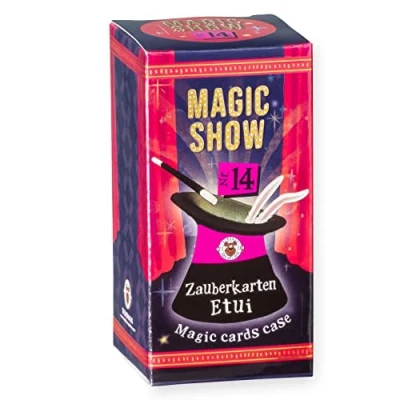 Afbeelding van TRENDHAUS 957764 Magic Show nr. 14 [Toverkaarten etui ], Verbluffende goocheltrucs voor kinderen vanaf 6 jaar, incl. online video&#039;s, truc
