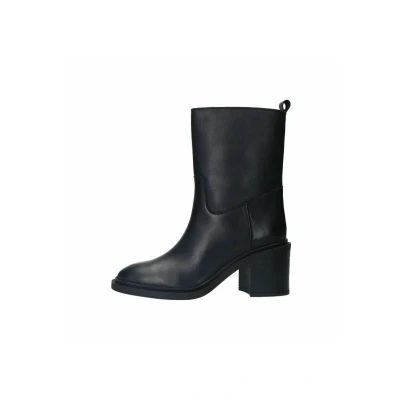 Afbeelding van sacha MIT Blockabsatz Korte laarzen, Dames, Maat: 39, Black Schoenen