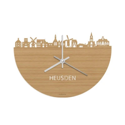 Afbeelding van Skyline Klok Heusden Bamboe