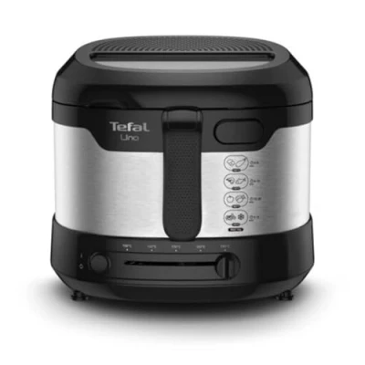 Afbeelding van Tefal Friteuse UNO M Roestvrij staal FF215 Capaciteit van 1 kg, regelbare thermostaat, kijkvenster, druipstand