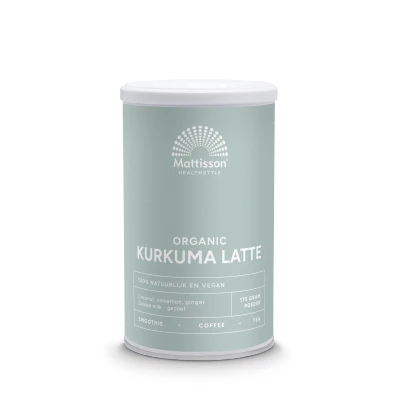 Afbeelding van Mattisson HealthStyle Latte Kurkuma Sweet 175GR