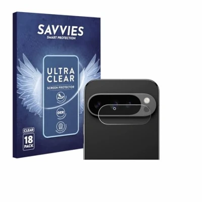 Afbeelding van Savvies (18 Stuks) Schermbeschermer voor Google Pixel 9 Pro (ALLEEN Camera Lens) Screen Protector Ultra Transparant