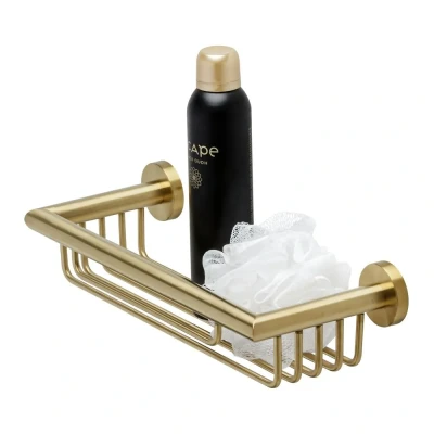 Afbeelding van Geesa nemox brushed gold collection douchemand geborsteld