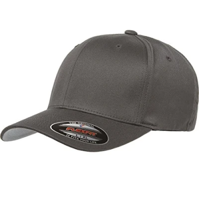 Afbeelding van Flex fit Flexfit Athletic Baseball getailleerd Cap voor heren, DARK GRIJS, L/XL