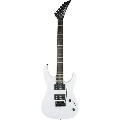 Afbeelding van Jackson JS Series Dinky JS12 AM Snow White ST Style elektrische gitaar
