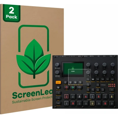 Afbeelding van ScreenLeaf Screenprotector voor Elektron Digitakt II Duurzame schermbescherming Folie Beschermfolie transparant (2 Stuks)
