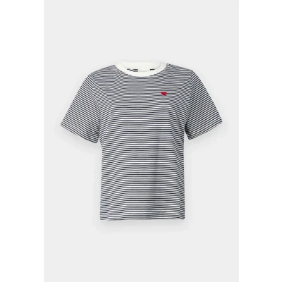 Afbeelding van JDY Jdypisa Tshirt basic, Dames, Maat: Large, Dark blue
