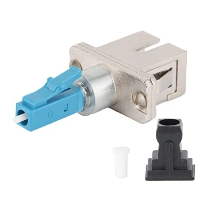 Afbeelding van LC Male Naar SC Female Simplex Fiber Optic Coupler Connector Single Mode Adapter