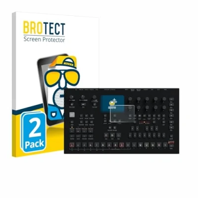 Afbeelding van BROTECT Screenprotector voor Elektron Analog Four MKII Folie Beschermfolie matte (2 Stuks)