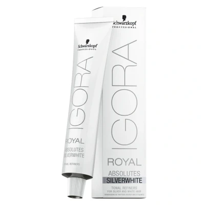 Afbeelding van Schwarzkopf Igora Royal SilverWhite Tonal Refiner, grijs paars, 60 ml