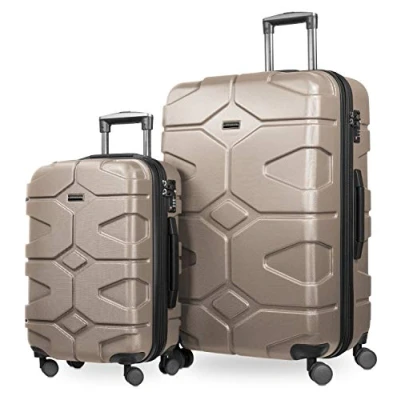 Afbeelding van Hoofdkoffer X Kölln 2 delige reisreis, TSA, Small &amp; Large, kofferset, 76 cm, 150 liter, goud