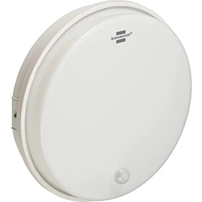 Afbeelding van Brennenstuhl LED Garage Verlichting / Plafondlamp 15W met bewegingssensor (voor binnen en buiten IP54, Licht voor 4000K, 1680lm, ideaal plafond wandmontage)