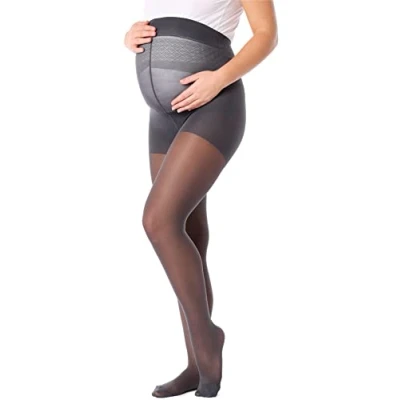 Afbeelding van Merry Style MS GB 109 Dames Panty Zwangerschapspanty 40 DEN Polyamide Grafiet M