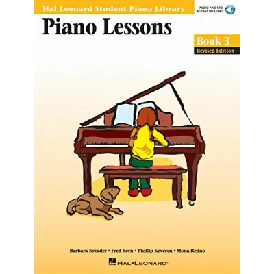 Afbeelding van Piano lessons book 3 +enregistrements online: Hal Leonard Student Library