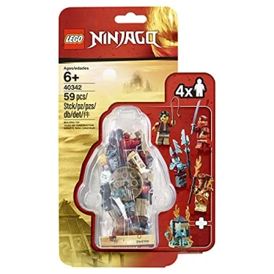 Afbeelding van LEGO Ninjago 59 delig Exclusieve Minifiguren 4 Beeldjes Set 40342