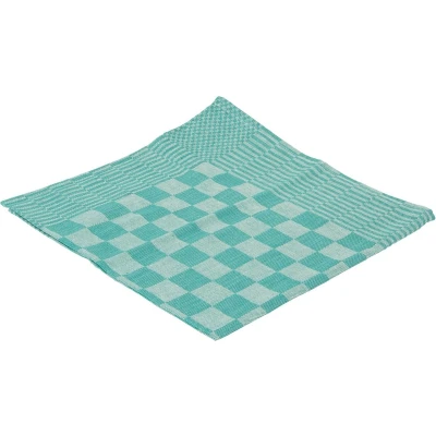 Afbeelding van Theedoek blok ca. 70x70 cm set à 10 stuks groen.