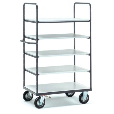 Afbeelding van Fetra 9342 Etagewagen ESD Staal Laadvermogen (max.): 500 kg Grijs