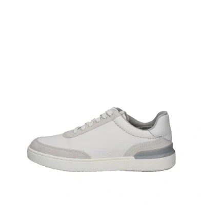 Afbeelding van Clarks CourtLite Tor Sneakers voor heren, Wit canvas, 40 EU, EU