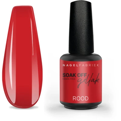 Afbeelding van Soak Off Gellak Rood